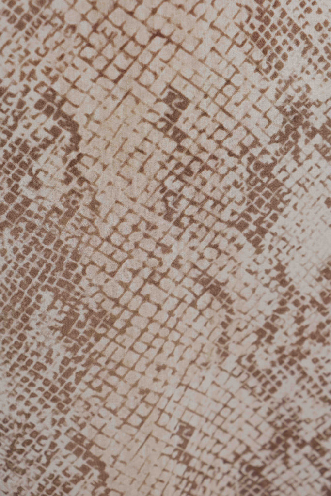 Φόρεμα Κρουαζέ από Μουσελίνα - Φίδι