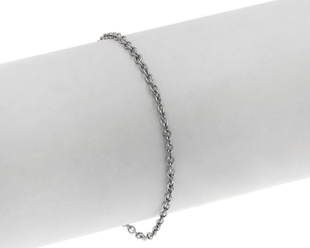 Ατσάλινο Βραχιόλι-Αλυσίδα - Ασημί | 7001005