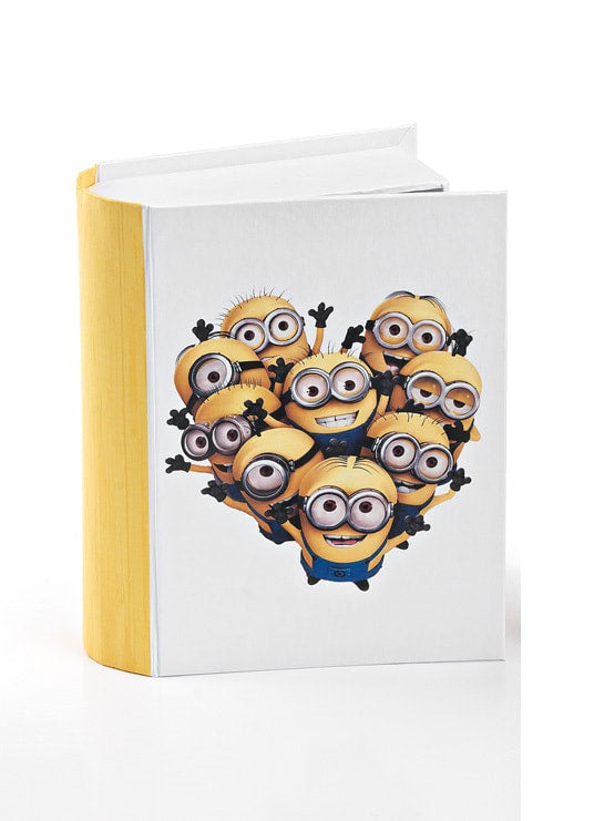 ΜΠΟΜΠΟΝΙΕΡΑ ΒΙΒΛΙΟ PAPER BOX ΚΟΥΤΑΚΙ MINION 10Χ7Χ3