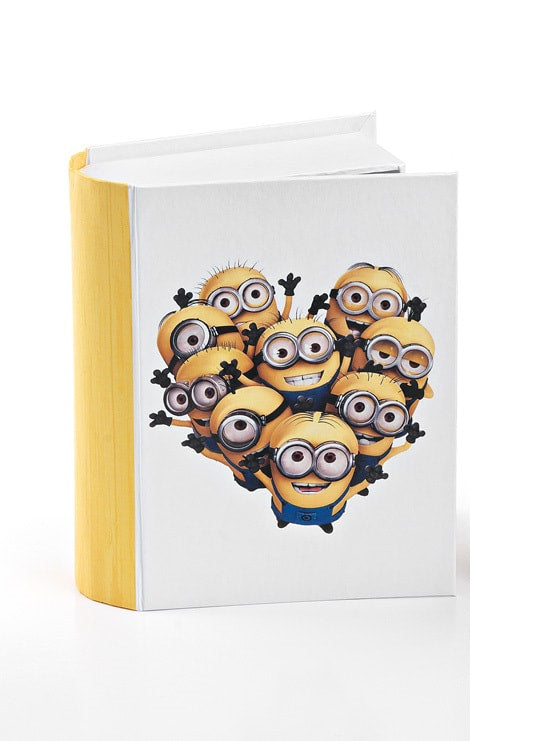 ΜΠΟΜΠΟΝΙΕΡΑ ΒΙΒΛΙΟ PAPER BOX ΚΟΥΤΑΚΙ MINION 13Χ10,5Χ4Υ