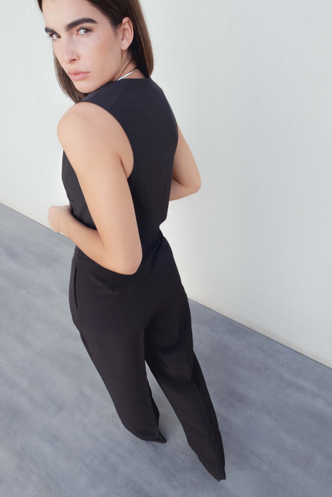 Κρεπ Παντελόνι με Πιέτες