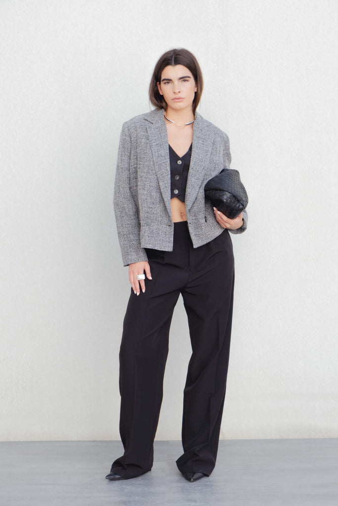 Κρεπ Παντελόνι με Πιέτες