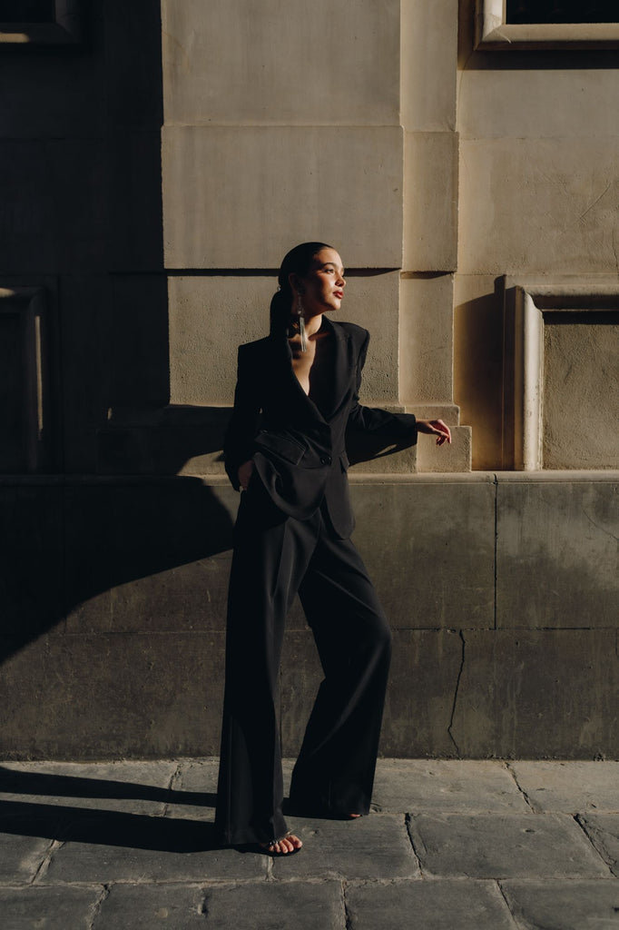 Κρεπ Παντελόνι με Πιέτες